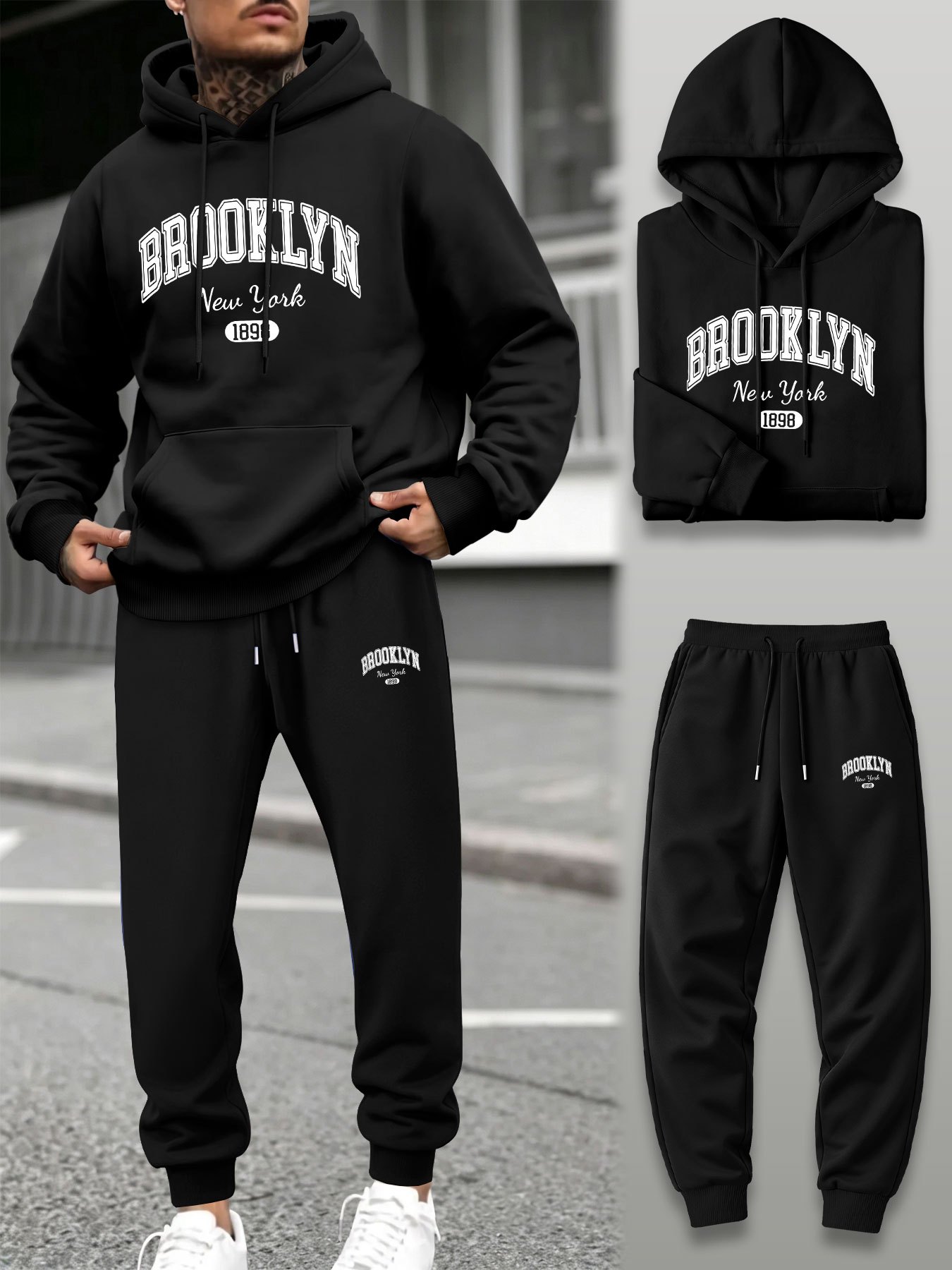 Erkek 2 Parça Eşofman Takımı K - Joggers Pants incelemesi ve fiyatı