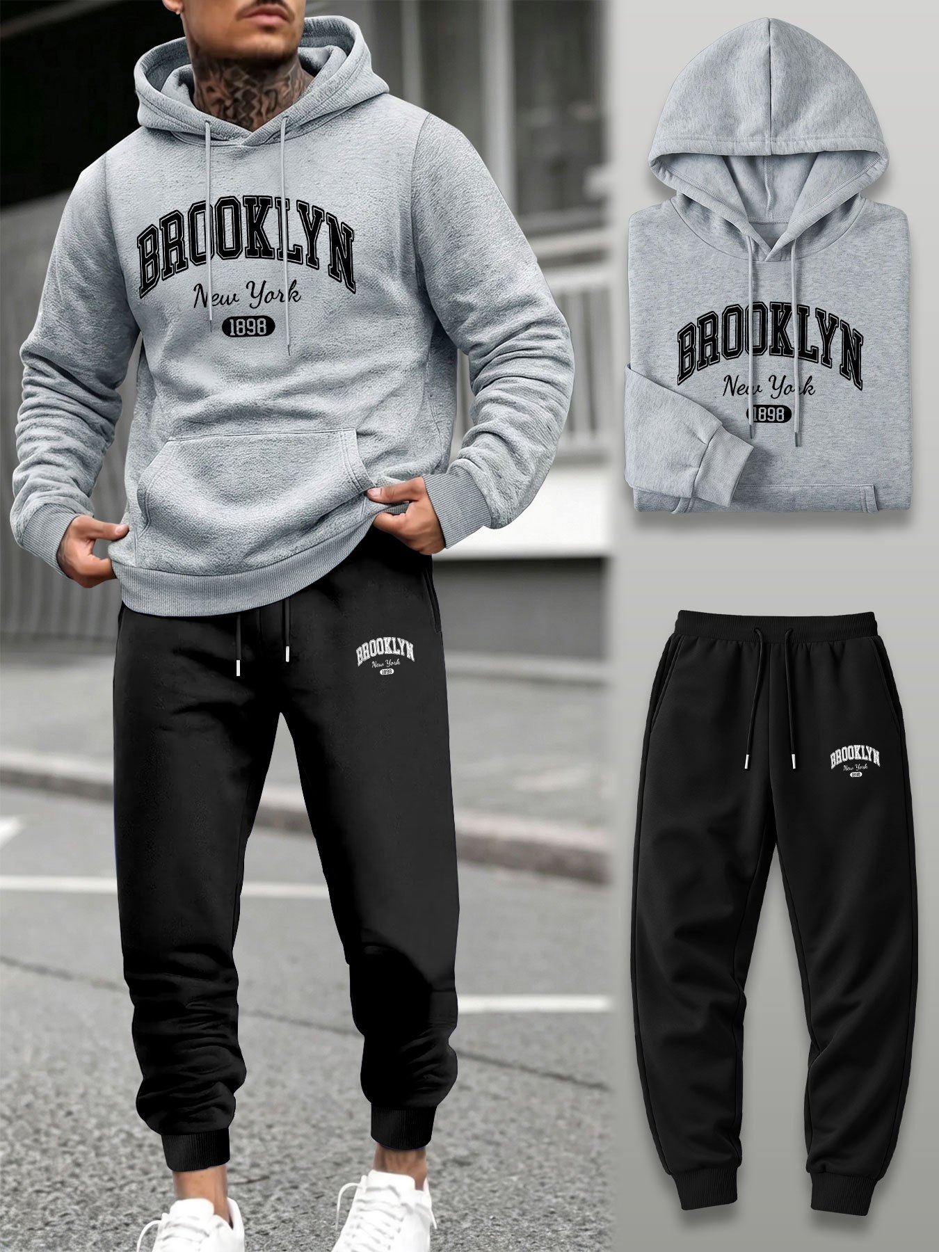 Erkek 2 Parça Eşofman Takımı K - Joggers Pants incelemesi ve fiyatı