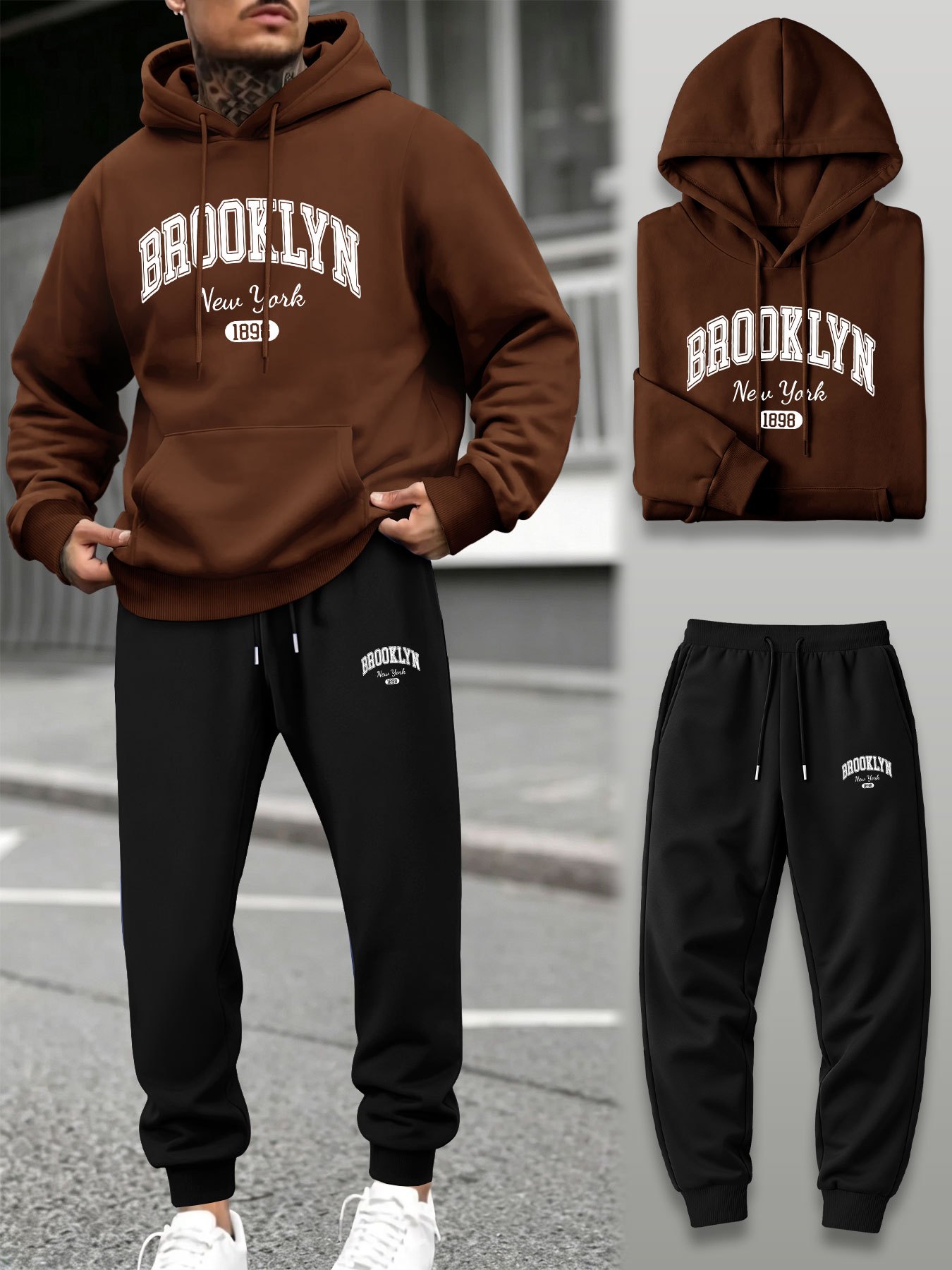 Erkek 2 Parça Eşofman Takımı K - Joggers Pants incelemesi ve fiyatı